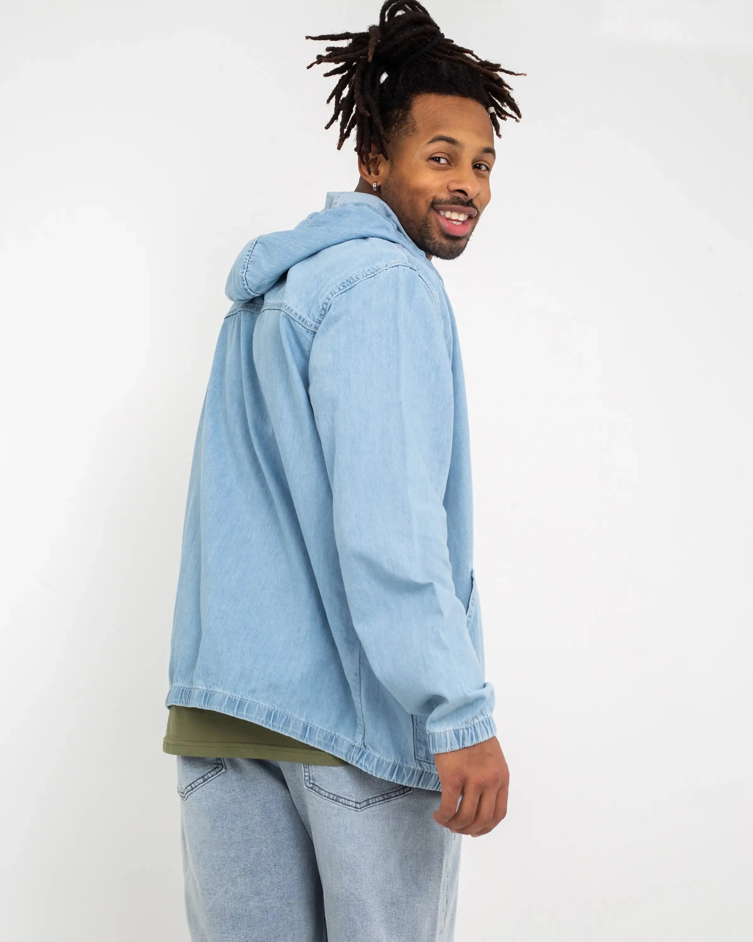 Ashford Denim Jacket in Stone Wash