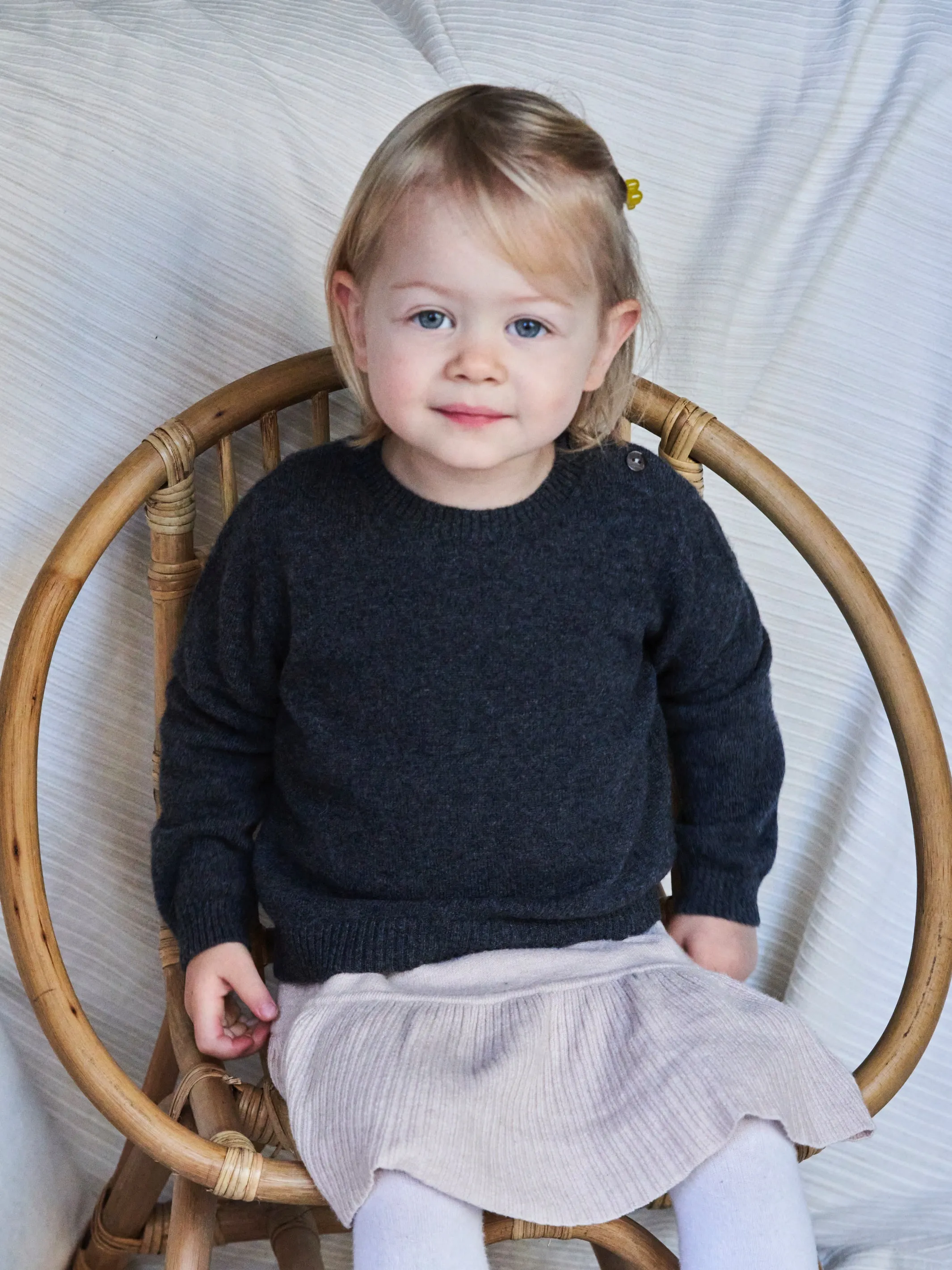 BABY SWEATER ANTHRACITE