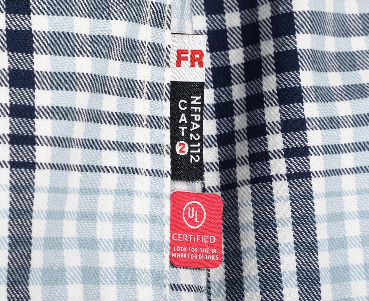 BOCOMAL FR Shirts for Men Snaps Down 7.5oz Water Repellent Fire Resistant Welding Jackets-NFPA2112 CAT2