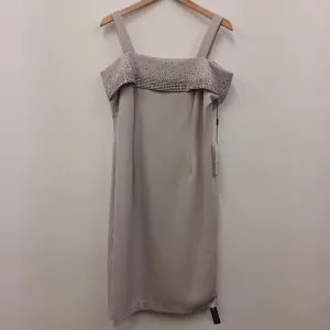 Brand New With Tags Roman Size 14 Grey Evening Dress