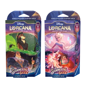 Disney - Lorcana TCG - Shimmering Skies - Starter Deck Bundle