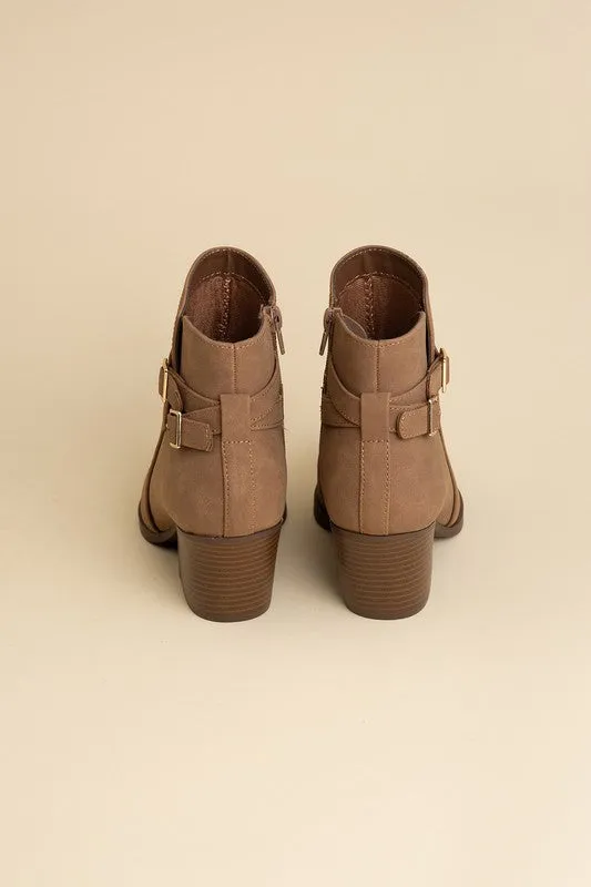 Nora Ankle Boots With Buckle Detail