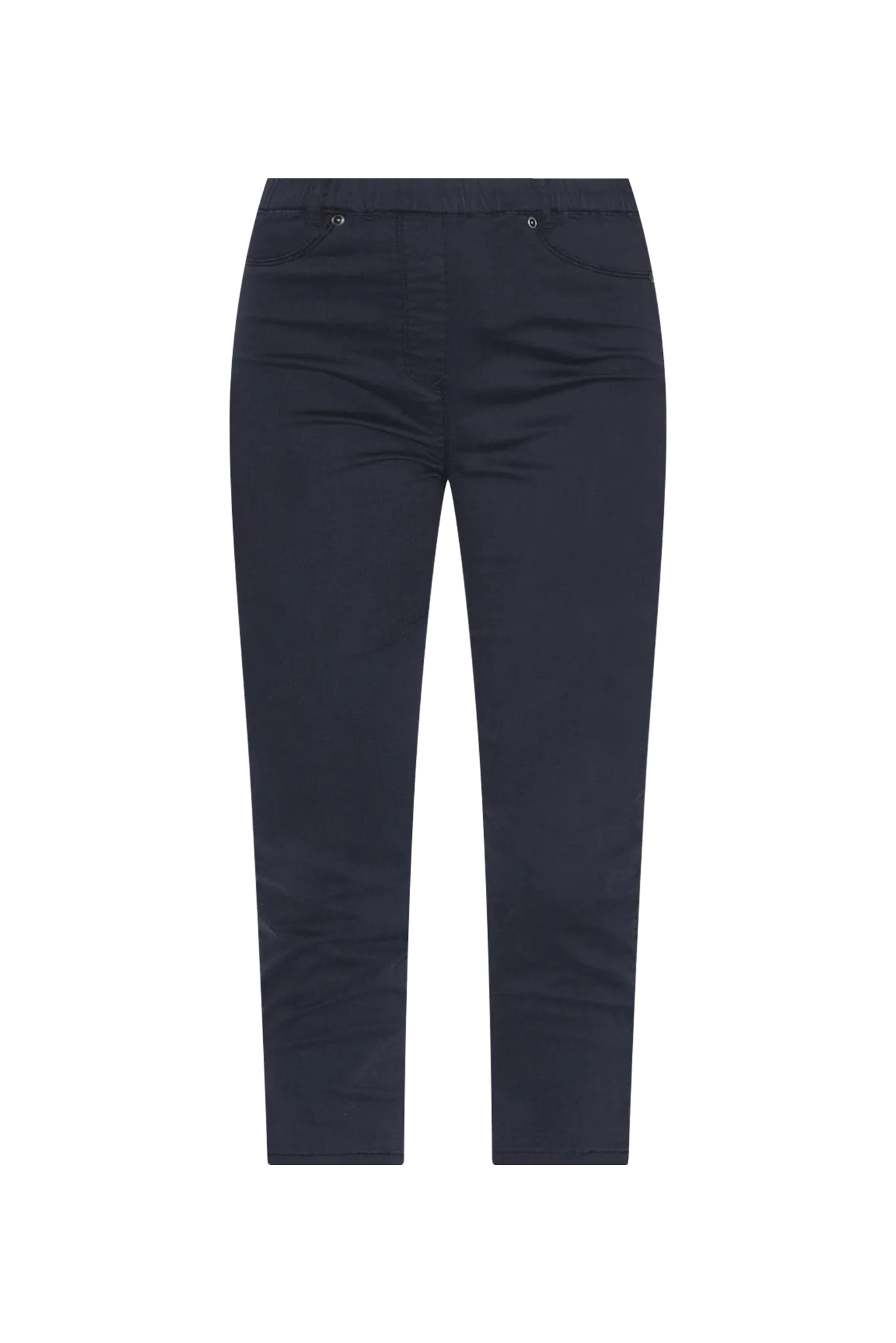 Reed Navy Stretch Cotton Capri Pants