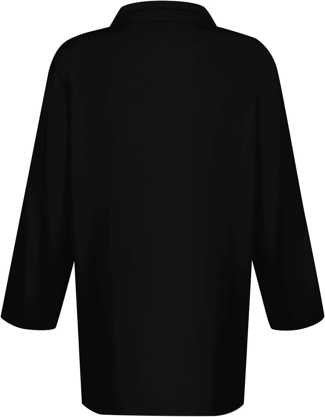 slqdgmryz Polo Shirts for Women 3/4 Sleeve Collared Work Business Casual Tops Funny Golf Button Three Quarter Length Blouses