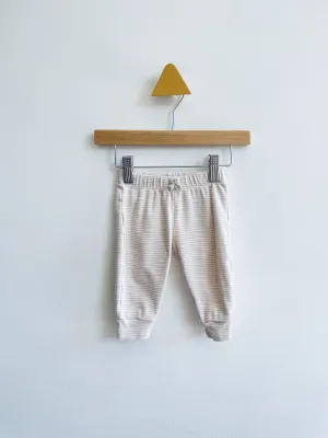 Striped Pants // 0-3M