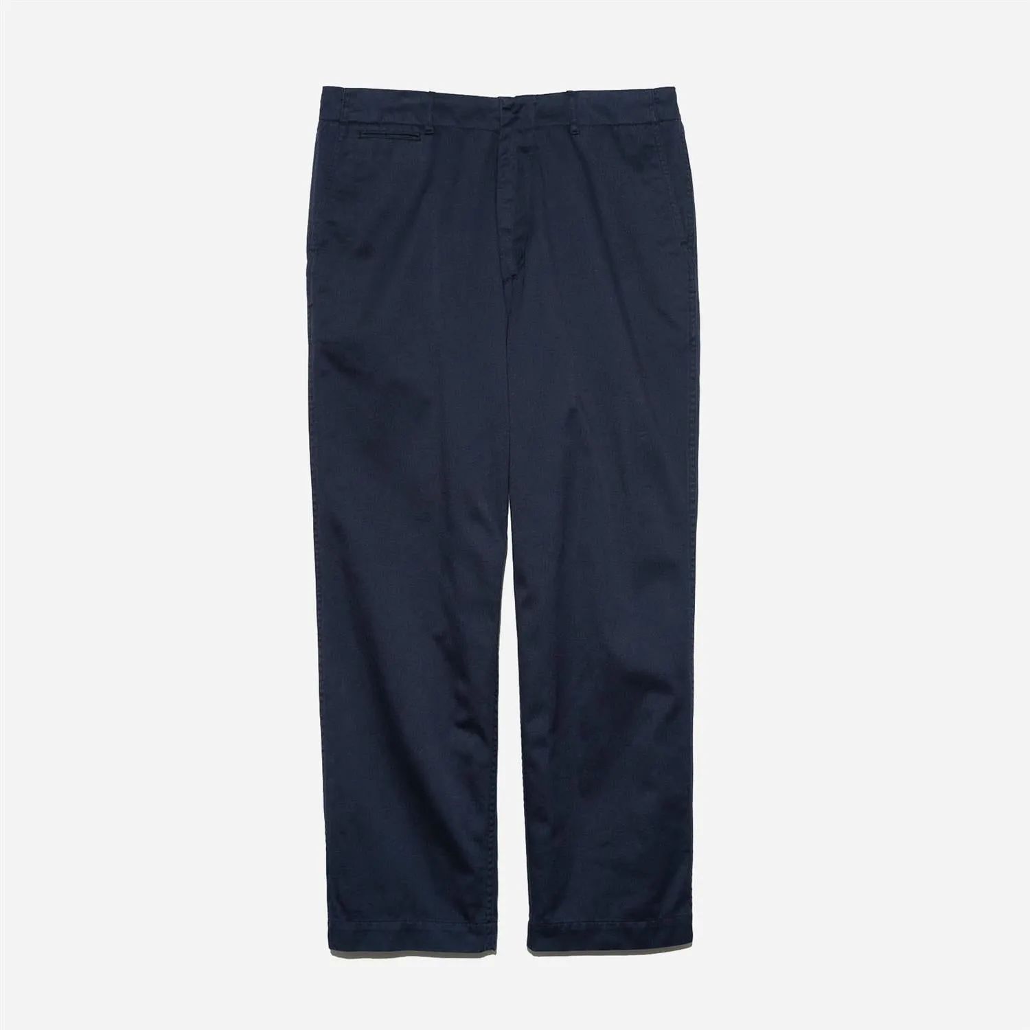 Wide Chino Pants - Navy